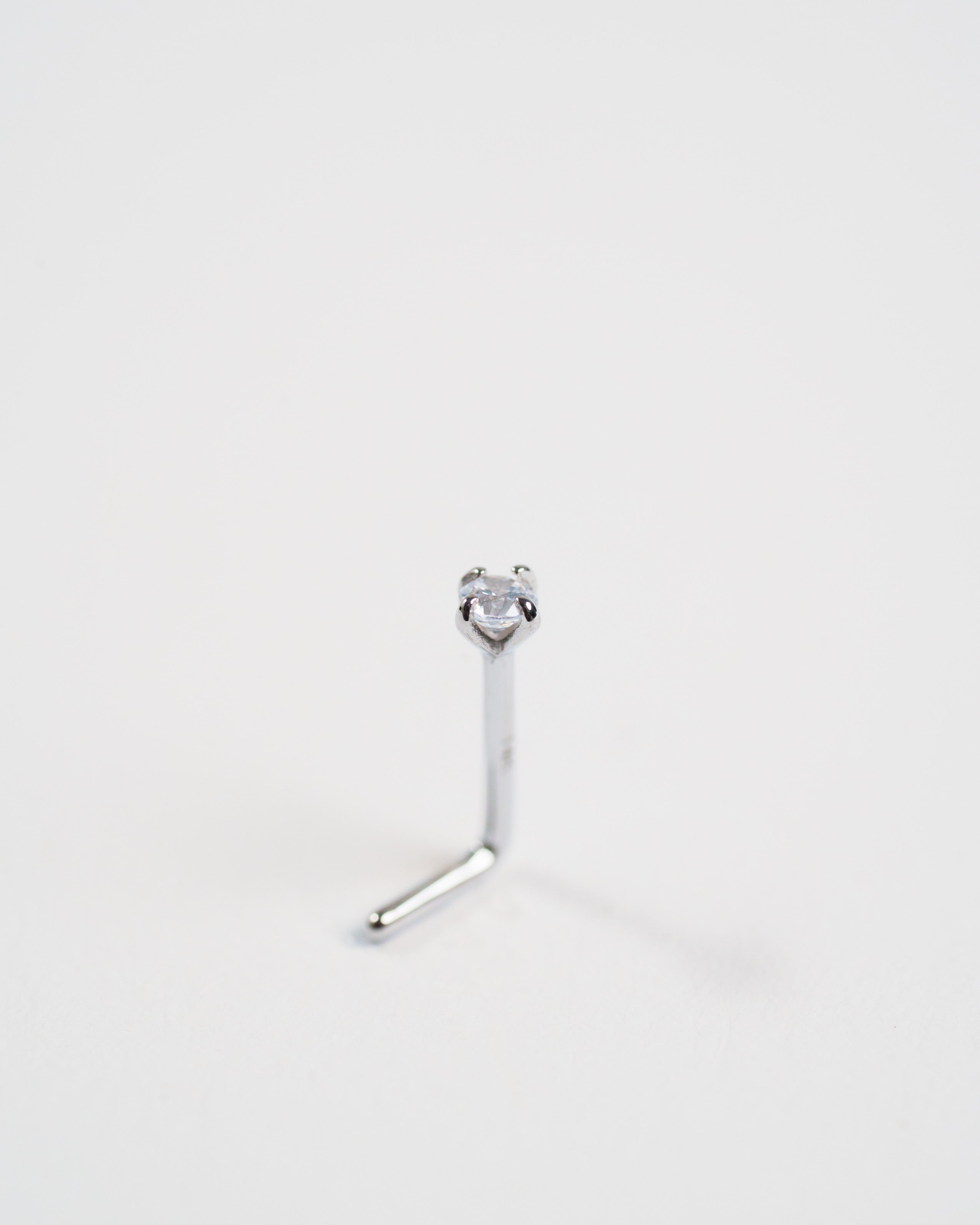 TWINS 14K Flower Nose Stud