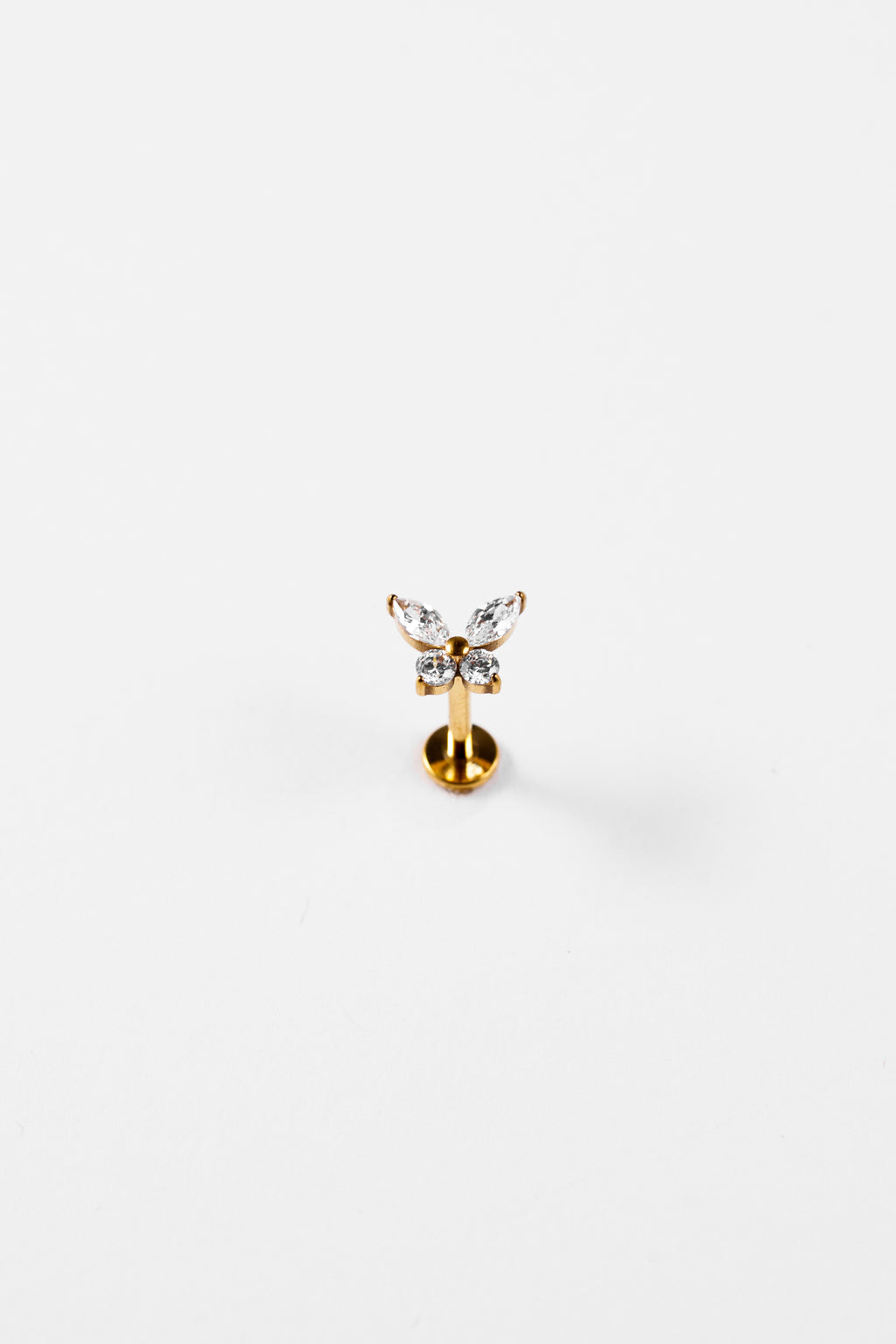 Butterfly Crystal Stud